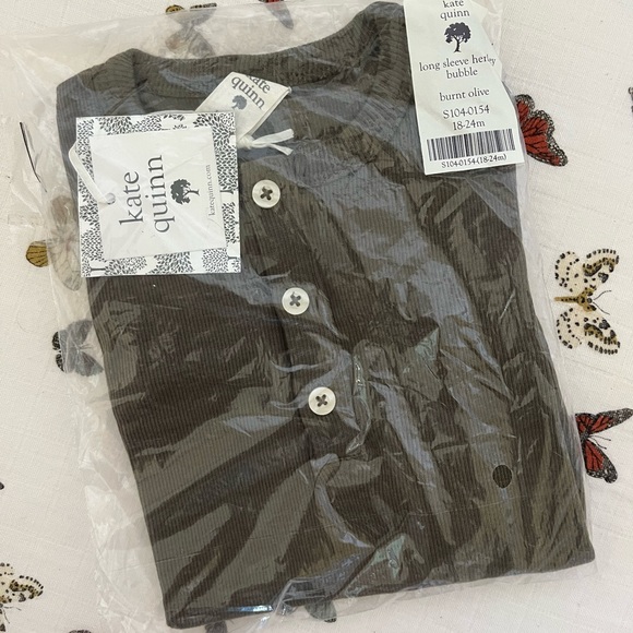 NWT Kate Quinn Organic Cotton Skinny Rib Set 18-24 - Picture 4 of 5